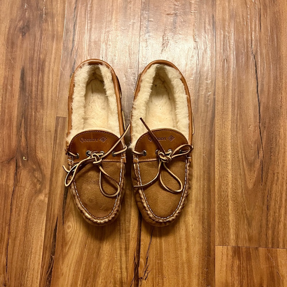 Quoddy: Fireside Camp Slipper (Chestnut, Size 10)